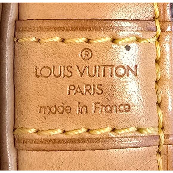 Louis Vuitton Alma Handbag PM Brown Canvas/Leather BA0937 w/dustbag - Picture 8 of 9